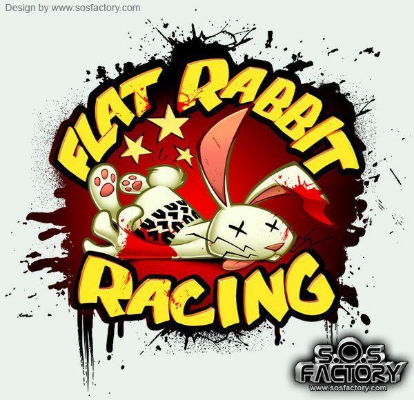 Rabbit Racing Logo - Racing Logo | Branding | Logo design, Logos, Design