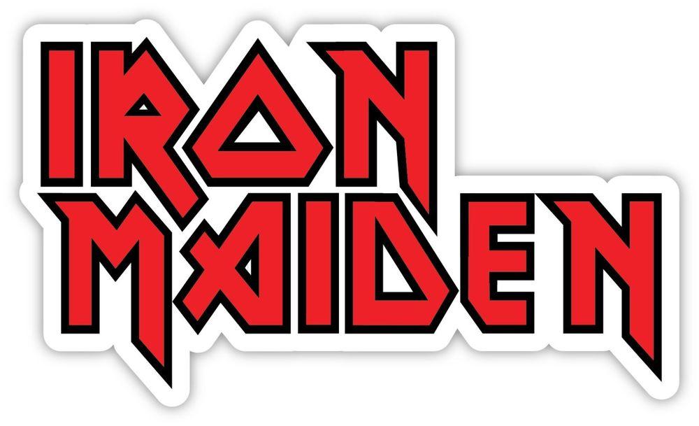 Iron Maiden Logo - IRON MAIDEN Sticker Decal *3 SIZES* Heavy Metal Vinyl Bumper Wall | eBay