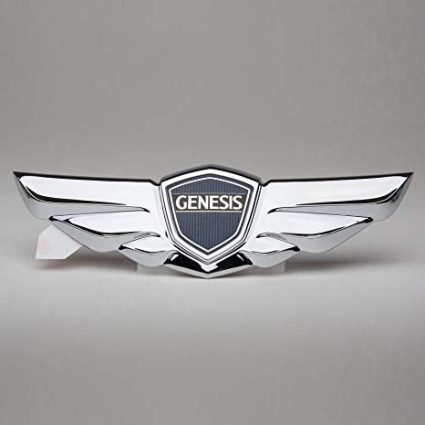 Genesis Logo - For Hyundai Genesis Sedan Wing Trunk Emblem: Automotive