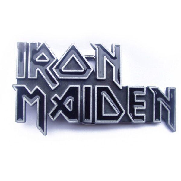 Iron Maiden Logo - Iron Maiden Logo Belt Buckle