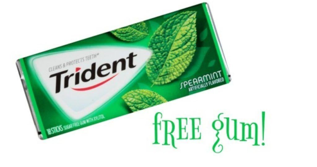 Trident Gum Logo - Free Trident Gum at Kroger :: Southern Savers