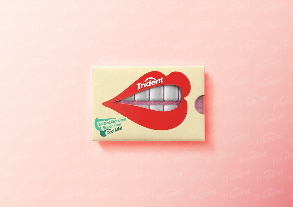 Trident Gum Logo - Hani Douaji - Trident Gum (Concept) BRAND DESIGN World Brand Design ...