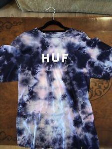 Tie Dye Supreme Box Logo - Huf tie dye shirt Box Logo Streetwear M Skate Supreme Smoke | eBay