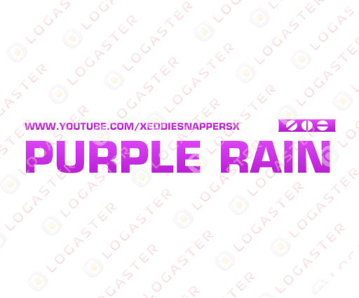 Purple Rain Logo - LogoDix