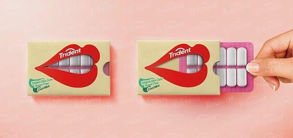 Trident Gum Logo - Trident gum concept, with a smile!