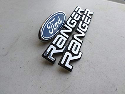 Ford Ranger Logo - Amazon.com: 98 FORD RANGER SIDE FENDER & REAR TRUNK LOGO F67B ...