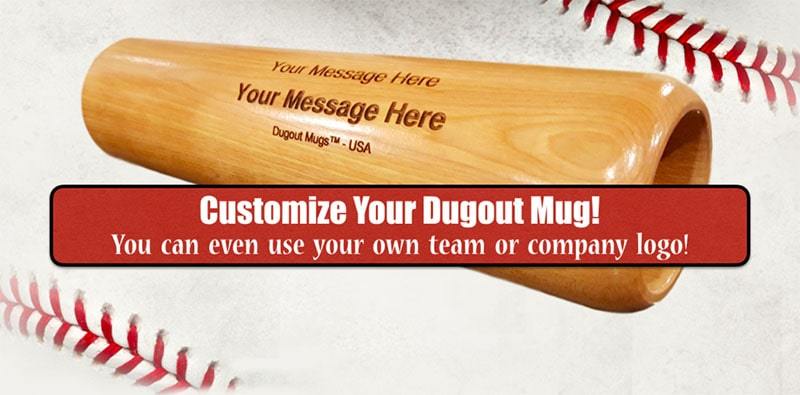 Baseball Bat Company Logo - Baseball Bat Mug. Personalized Gifts For Players, Coaches & Fans