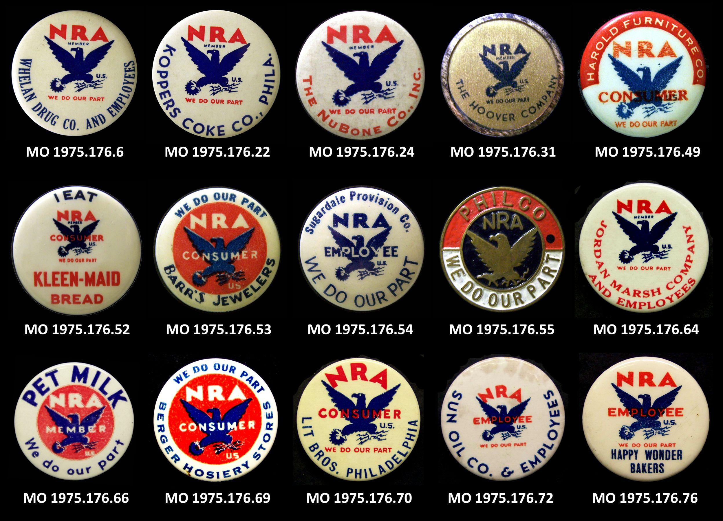 NRA Blue Eagle Logo - blue eagle. In Roosevelt History