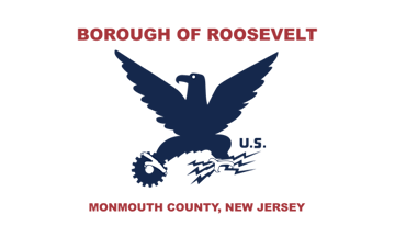 NRA Blue Eagle Logo - Roosevelt, New Jersey (U.S.)