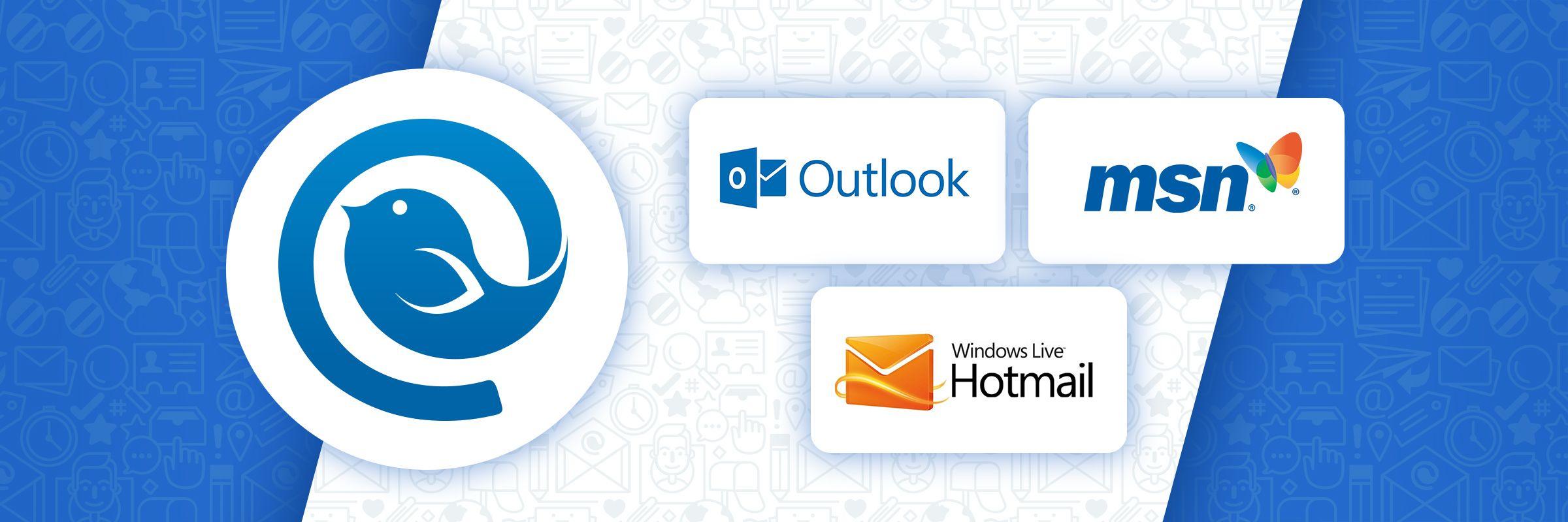 MSN Hotmail Logo - How to fix issues with MSN, Hotmail, Outlook and Livemail