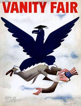 NRA Blue Eagle Logo - FDR & Vanity Fair”1930s | The Pop History Dig