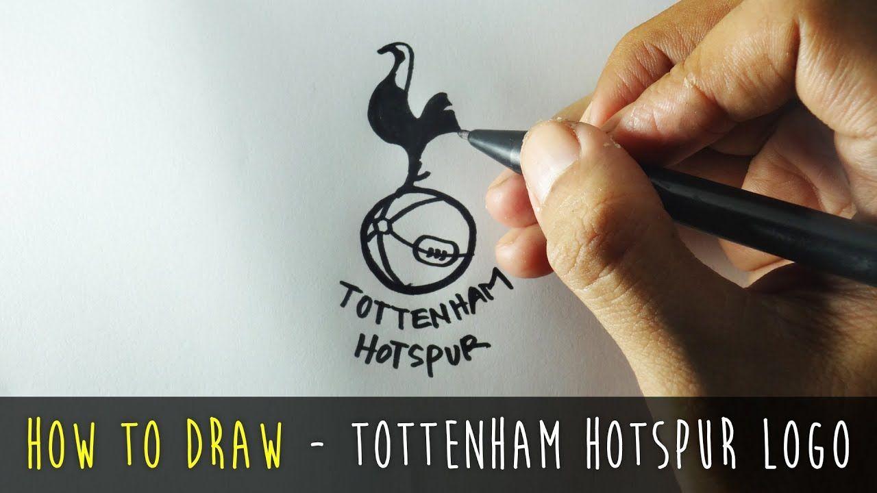 Tottenham Hotspur Logo - Cartoon Hotspur Logo Tutorial Step