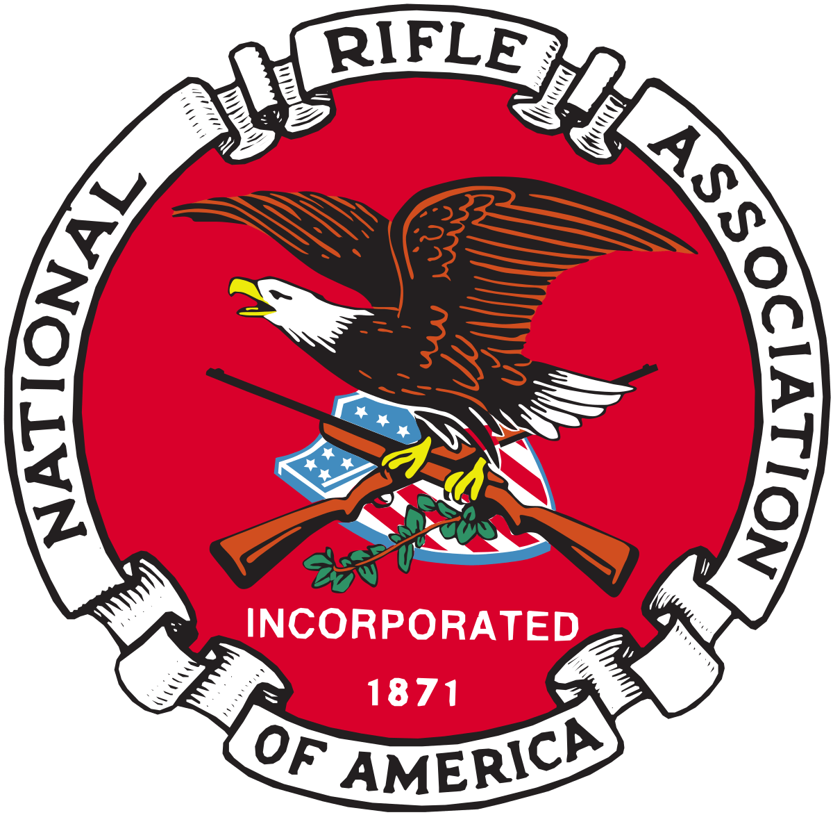 NRA Blue Eagle Logo - National Rifle Association