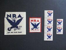 NRA Blue Eagle Logo - National Recovery Act: Collectibles | eBay