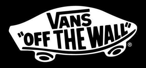 Black Vans Logo - vans Black and White vans off the wall logo vans logo kinzybabe •