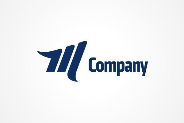 Blue Lines Company Logo - Free Logo: Blue M Logo