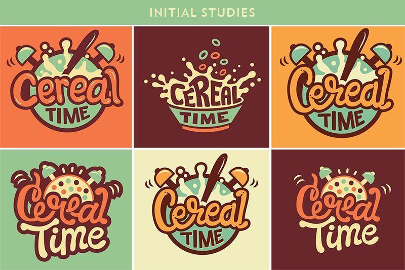 Red Cereal Logo - Cereal Time Logo Design on Behance | 59_LOGO | Pinterest | Logo ...