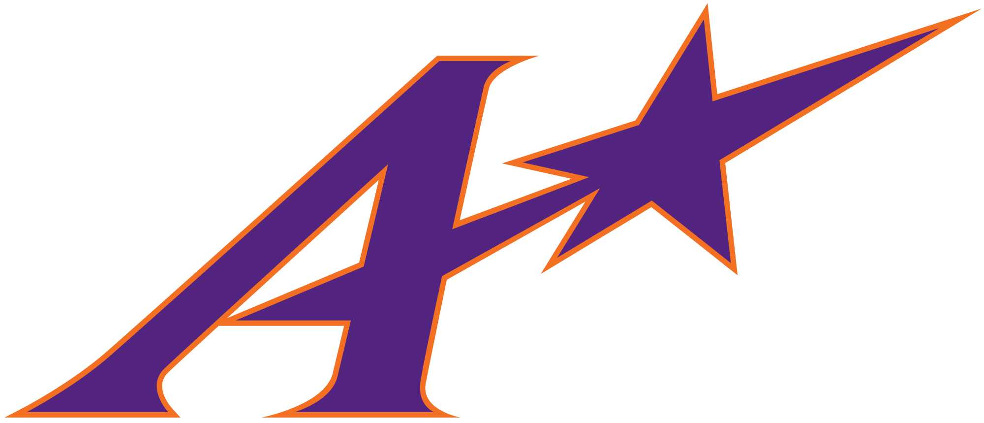 Evansville Logo - Evansville Purple Aces logo.svg