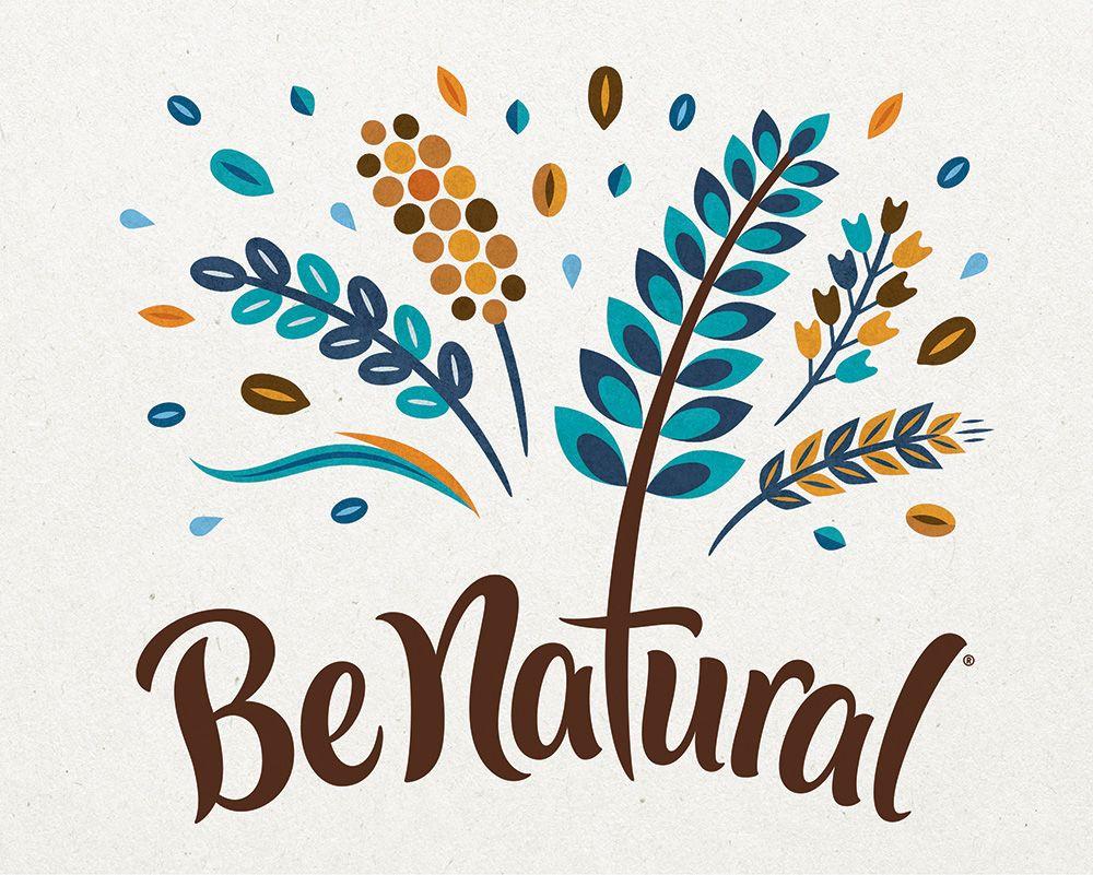 Cereal Logo - Brand New: New Logo and Packaging for Be Natural by Loop Brands
