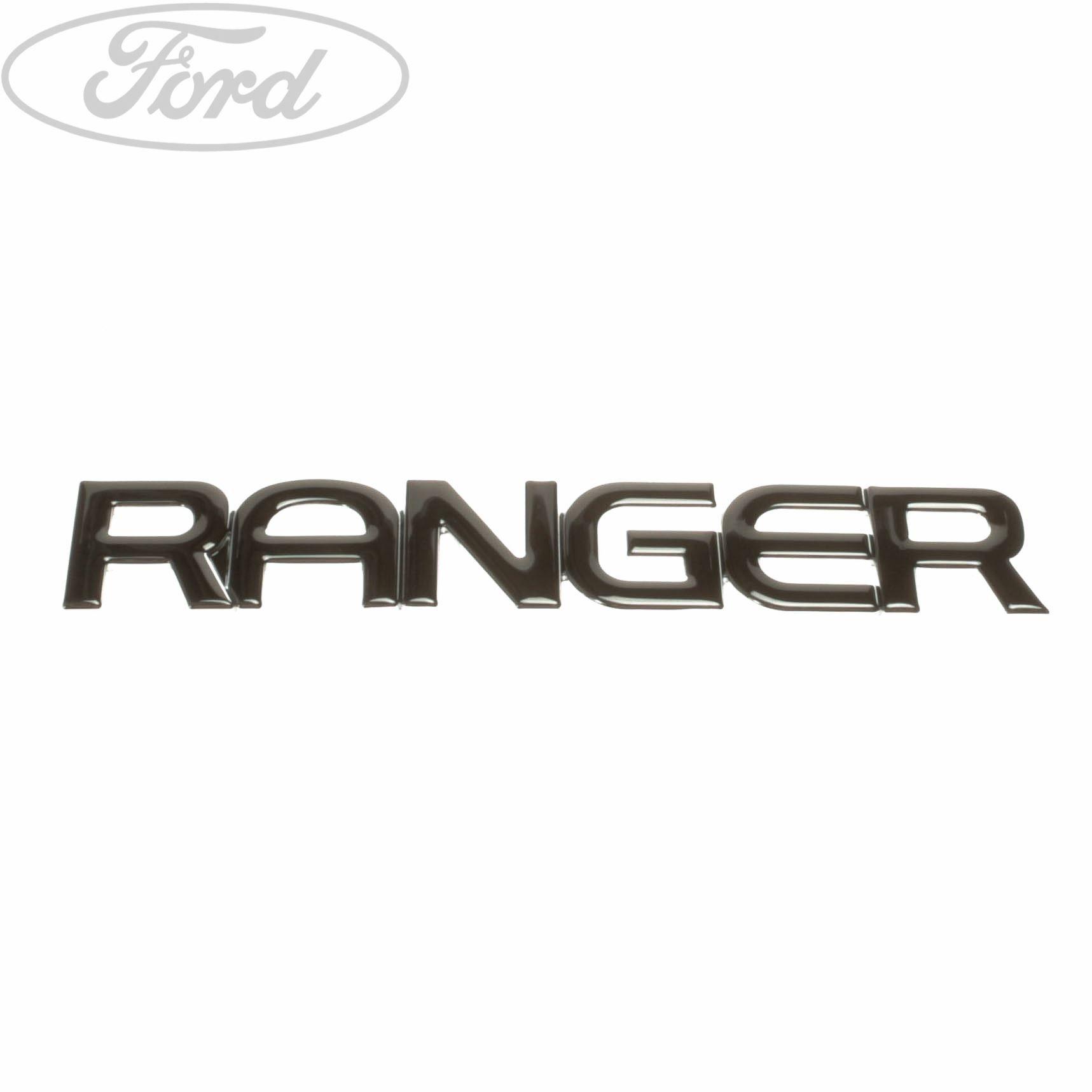 Ford Ranger Logo - Genuine Ford Ranger Tail Rear Door Name Plate Badge Emblem Left Side ...