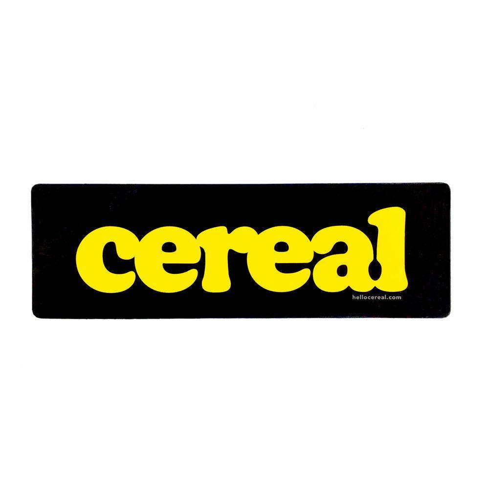 Cereal Logo - Cereal - Logo Sticker — Cereal - A Creative Studio