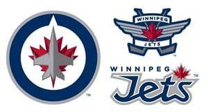 Red Canadian Leaf Logo - Winnipeg Jets update logo, flying high with new fighter jet design ...