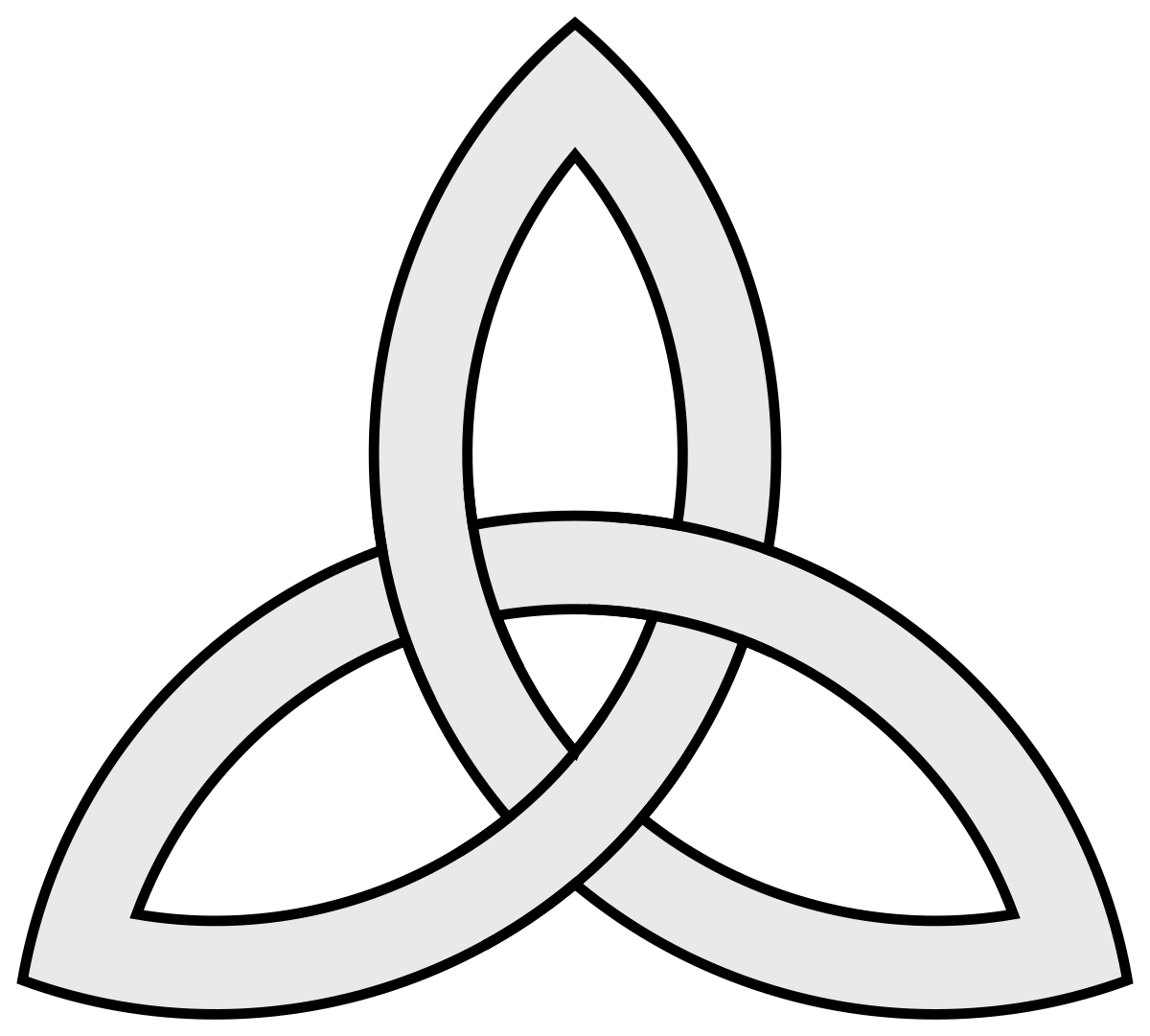 Trinity Symbol Logo - Triquetra