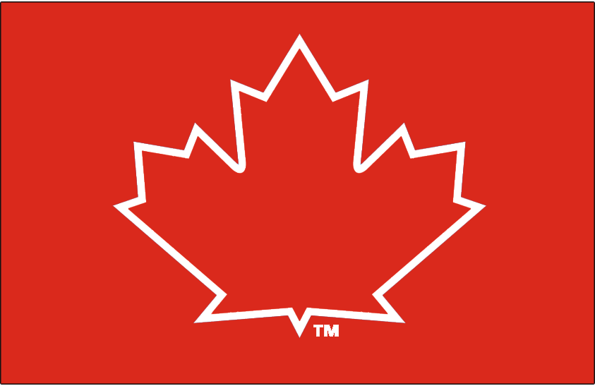 Red Maple Logo - Toronto Blue Jays Cap Logo League (AL) Creamer's