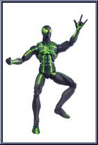 Green and Black Spider-Man Logo - Spider Man (Green / Black) Legends Zola Series