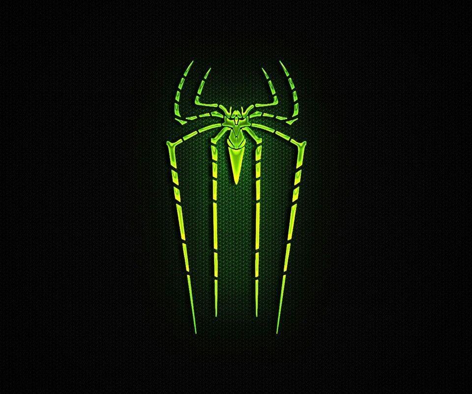 Green and Black Spider-Man Logo - Spiderman green logo | Superheroes & supervillains | Spiderman ...