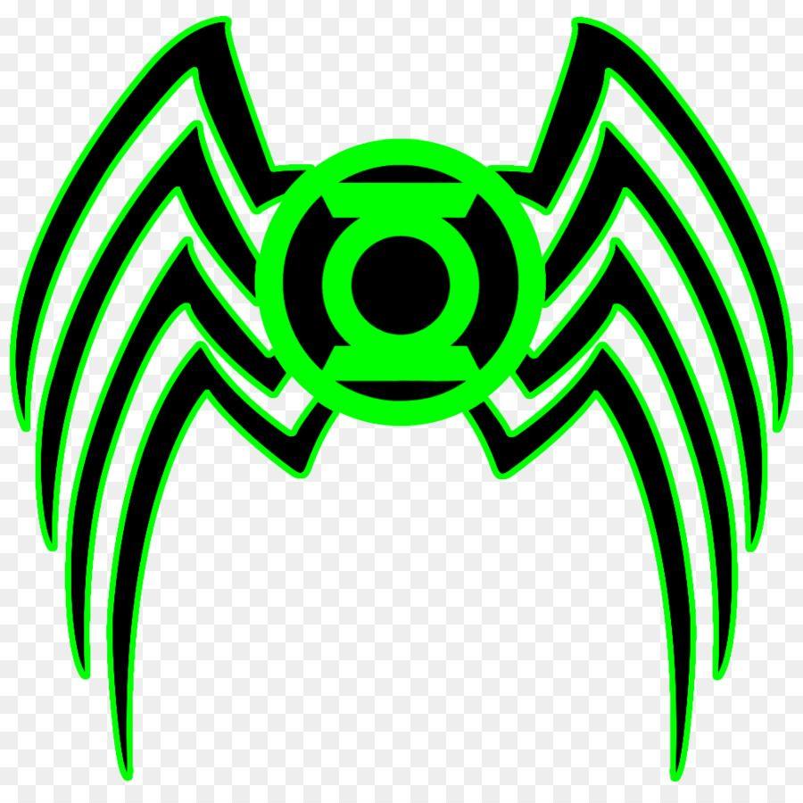 Green and Black Spider-Man Logo - Venom Spider Man Green Goblin YouTube Carnage Png Download