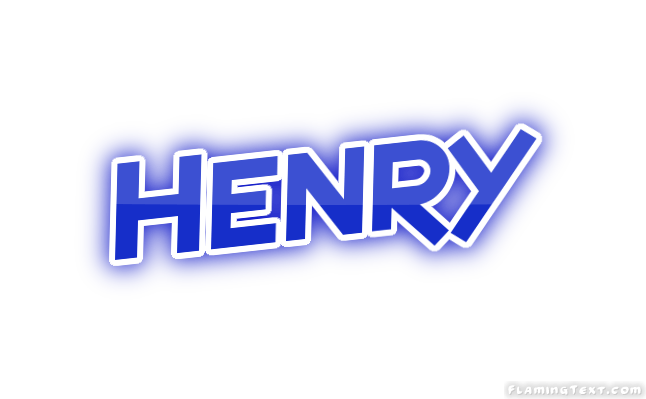 Henry Logo - United States of America Logo. Free Logo Design Tool from Flaming Text