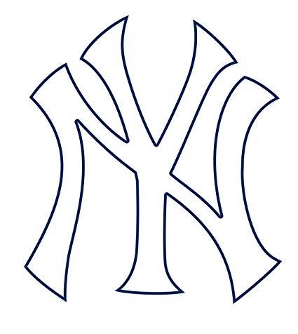New York Yankees Logo - Amazon.com : Fathead MLB New York Yankees New York Yankees Logo