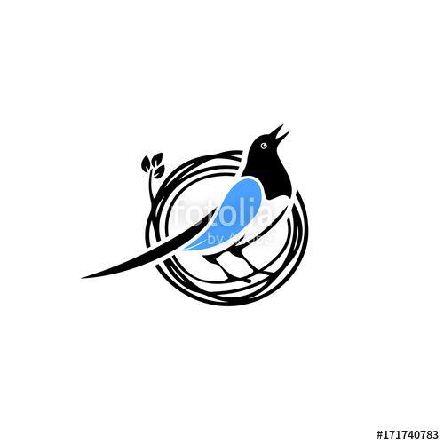 Bird Nest Logo - blue-bird-nest-logo