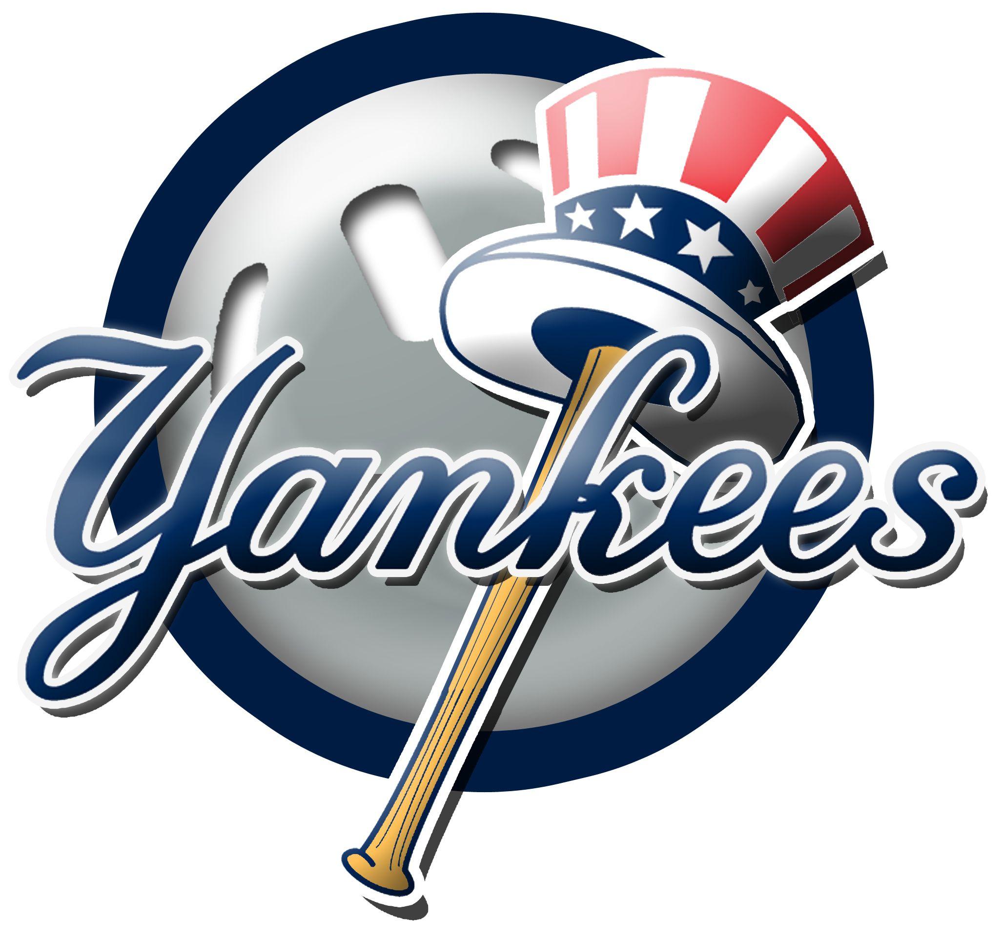 New York Yankees Logo - something we both agree on | My Honey's Favorite Things | Pinterest ...