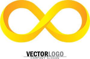 Infinite Logo - Gold infinite Logo Vector (.EPS) Free Download