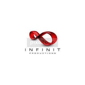 Infinite Logo - Abstract Fluid Infinite 3D Logo in PSD Format | Pixellogo