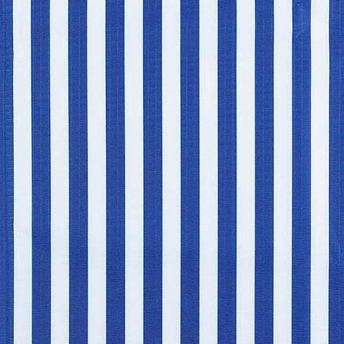 Blue and White Line Logo - Blue and White Stripe Ripstop Fabric | Cuddle Plush Fabrics