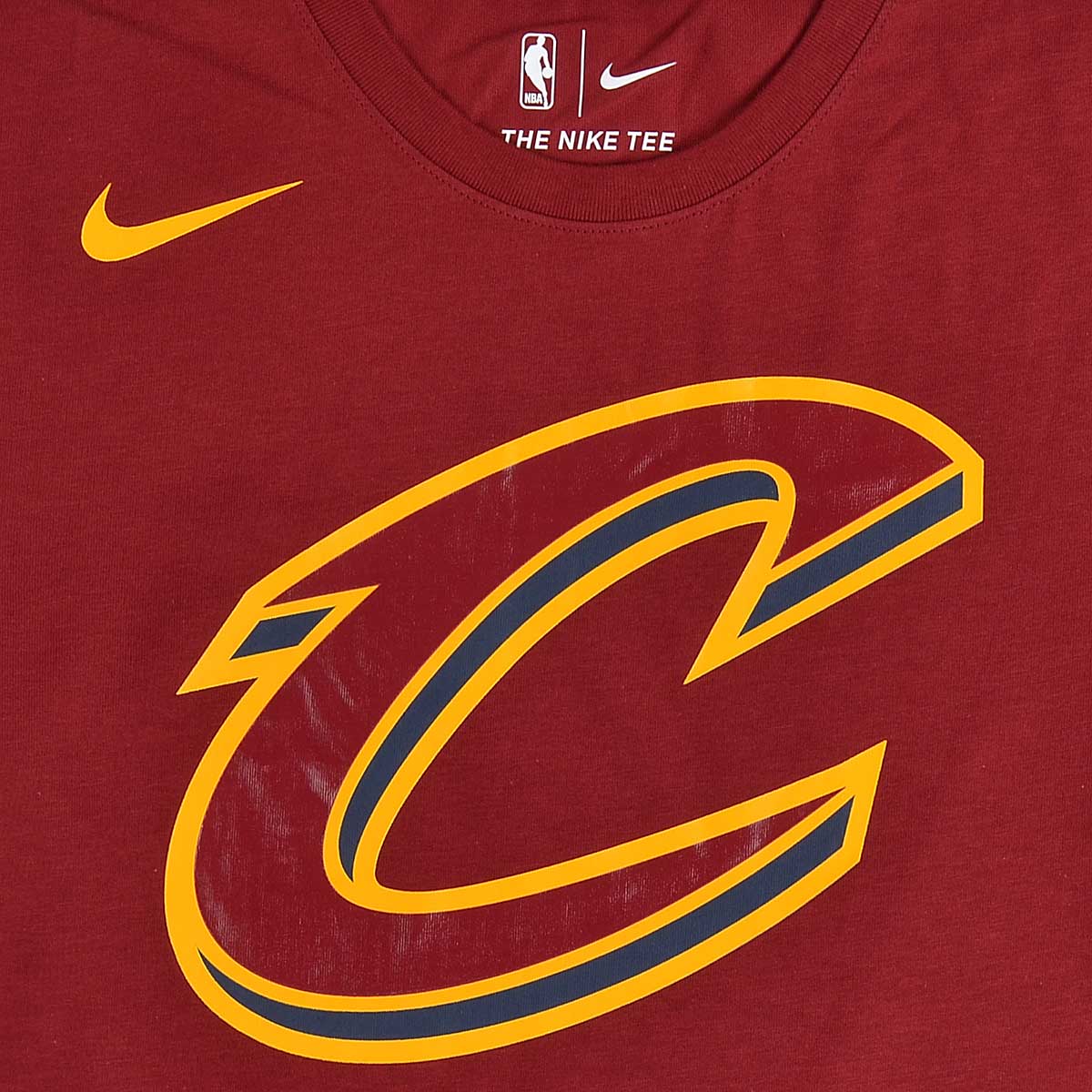 Cleveland Logo - Nike NBA DRY T SHIRT CLEVELAND CAVALIERS ES LOGO TEAM RED Bei KICKZ.com