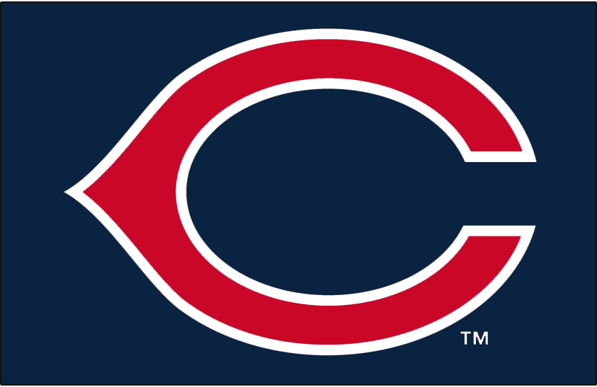 Indians Old Logo - Cleveland Indians Cap Logo League (AL) Creamer's