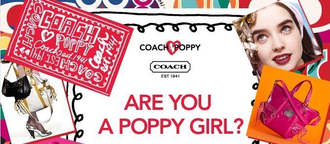 Coach Poppy Logo - Coach Poppy Collection A $500 Shopping Spree!ête