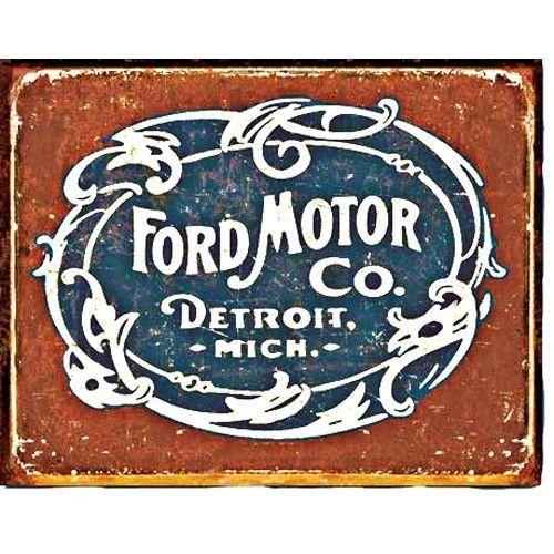 Vintage Ford Logo - Vintage FORD® Logo Tin Sign