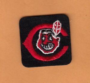 Indians Old Logo - OLD 1960s CLEVELAND INDIANS 2 inch HAT CAP PATCH UNSOLD STOCK CHIEF ...