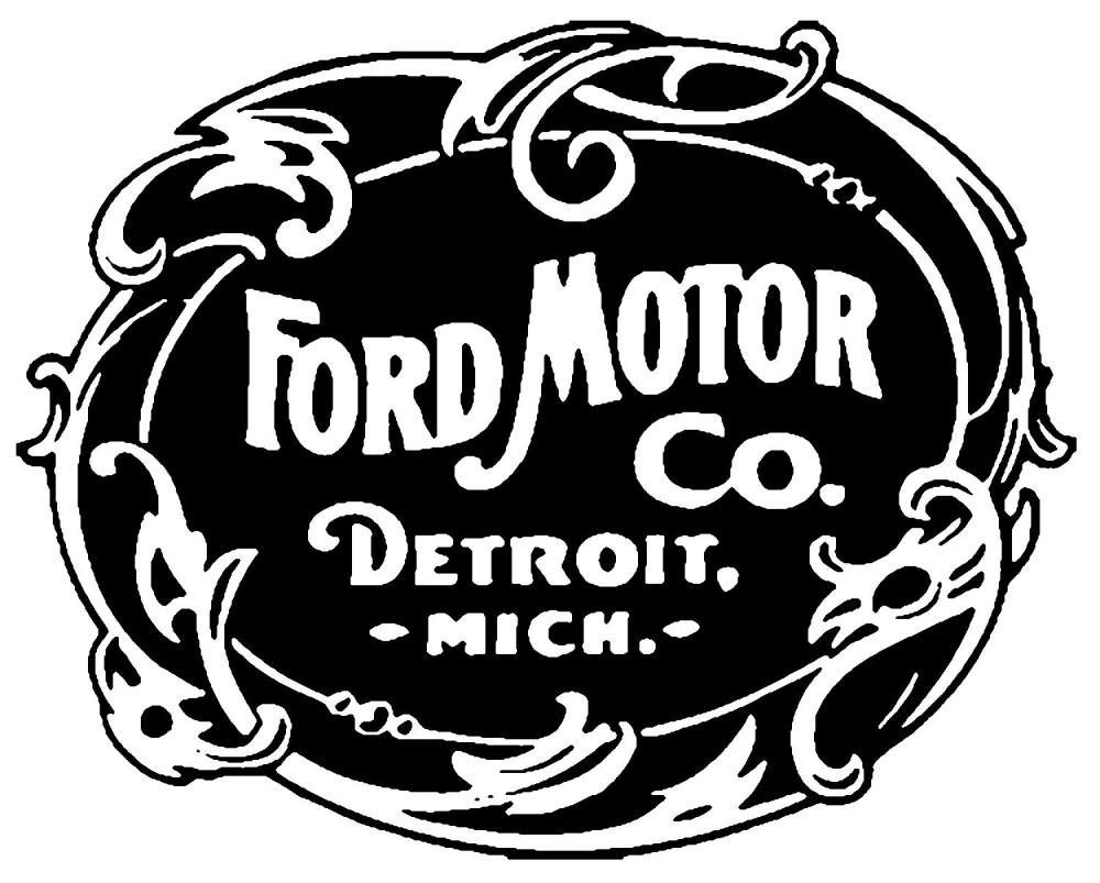 Vintage Ford Logo - Ford Motor Co. Vintage Keychain | Modern Gen Auto