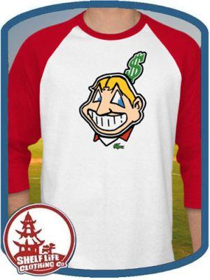 Indians Old Logo - Caucasians” T-Shirts That Parody Indians' Chief Wahoo Logo Are ...