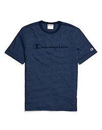 Blue Champion Logo - Men's Athletic T Shirts