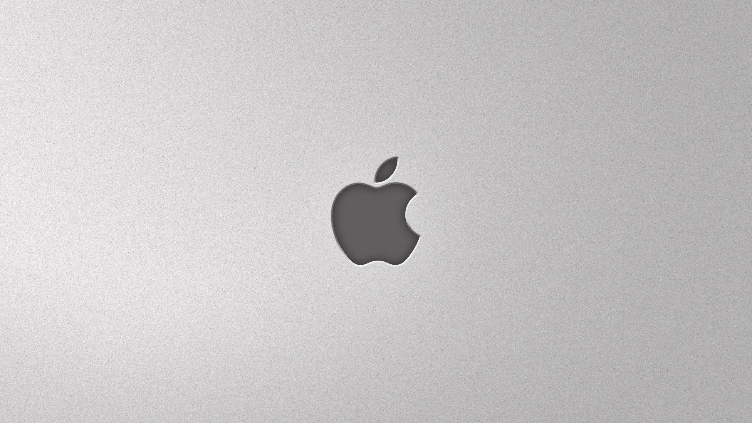 Cover Apple Logo - 2560x1440 Grey Apple Logo YouTube Channel Cover