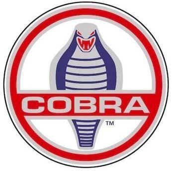 Ford Mustang Cobra Logo - Vintage Ford Mustang Cobra Logo Neon Sign - 22w x 22h x 4d | Modern ...