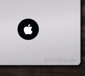 Cover Apple Logo - Small Apple Apple Logo Cover Laptop Vinyl Decal Sticker