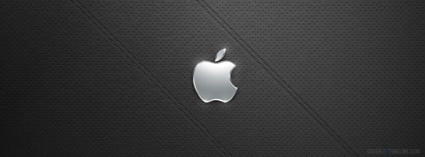 Cover Apple Logo - Apple - Logo on Leather - Free Facebook Covers, Facebook Timeline ...